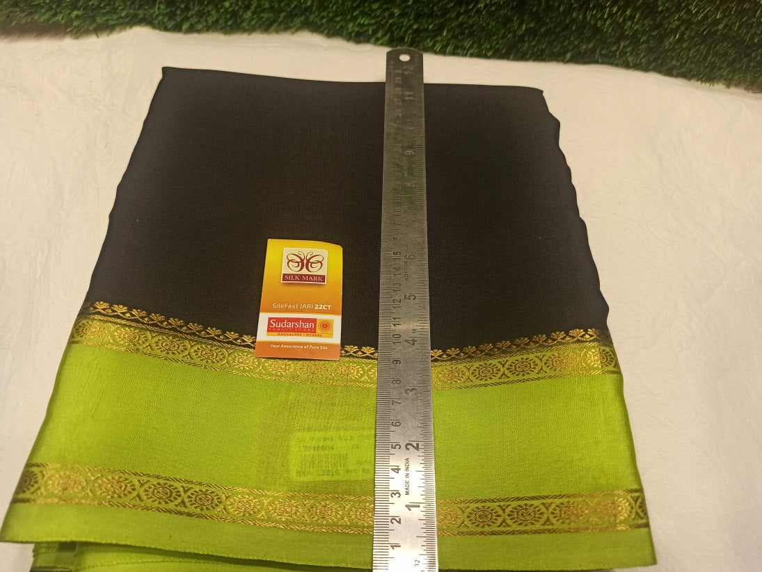 Pure Mysore Silk Saree.
