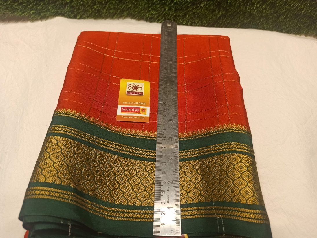 Pure Mysore Silk Saree.