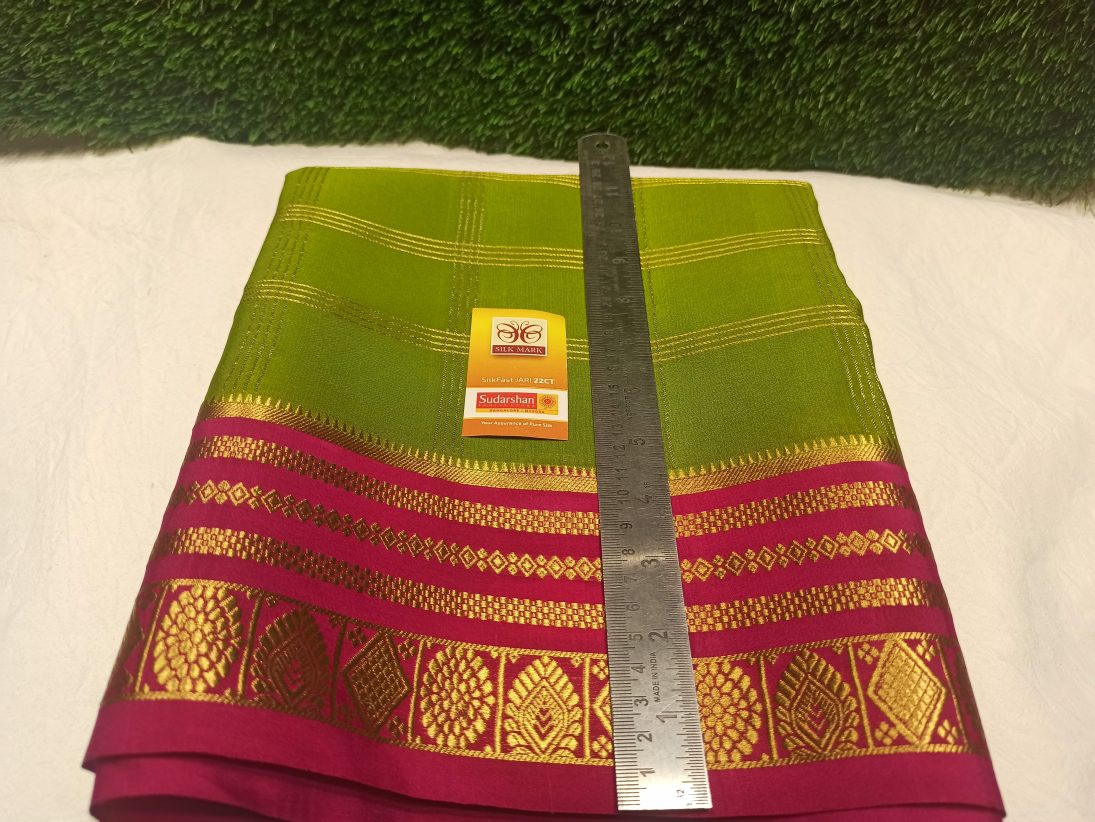 Pure Mysore Silk Saree.