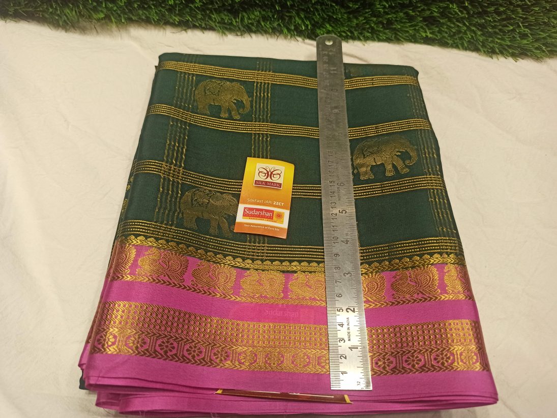 Pure Mysore Silk Saree.
