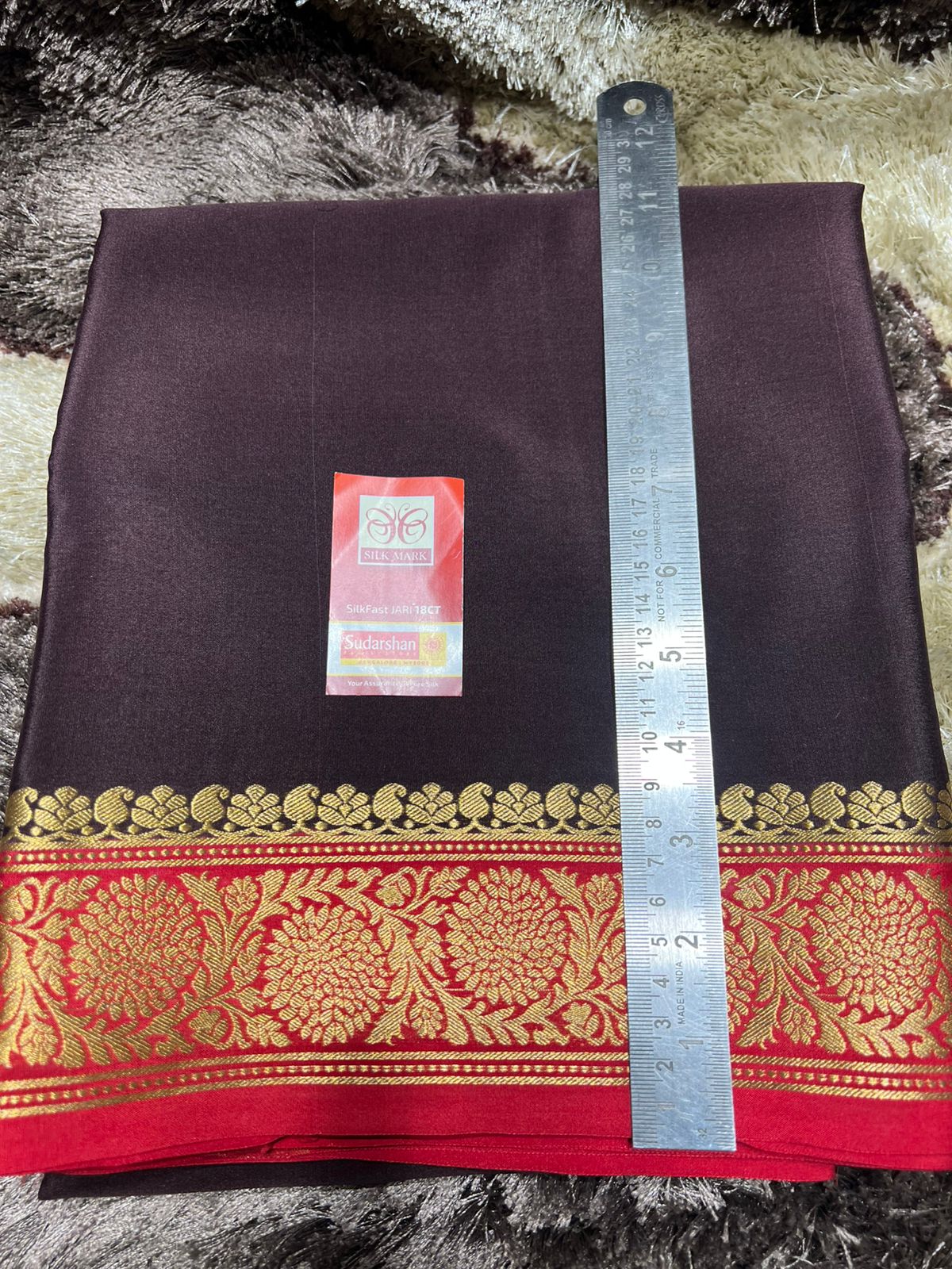 Pure Mysore Silk Saree.