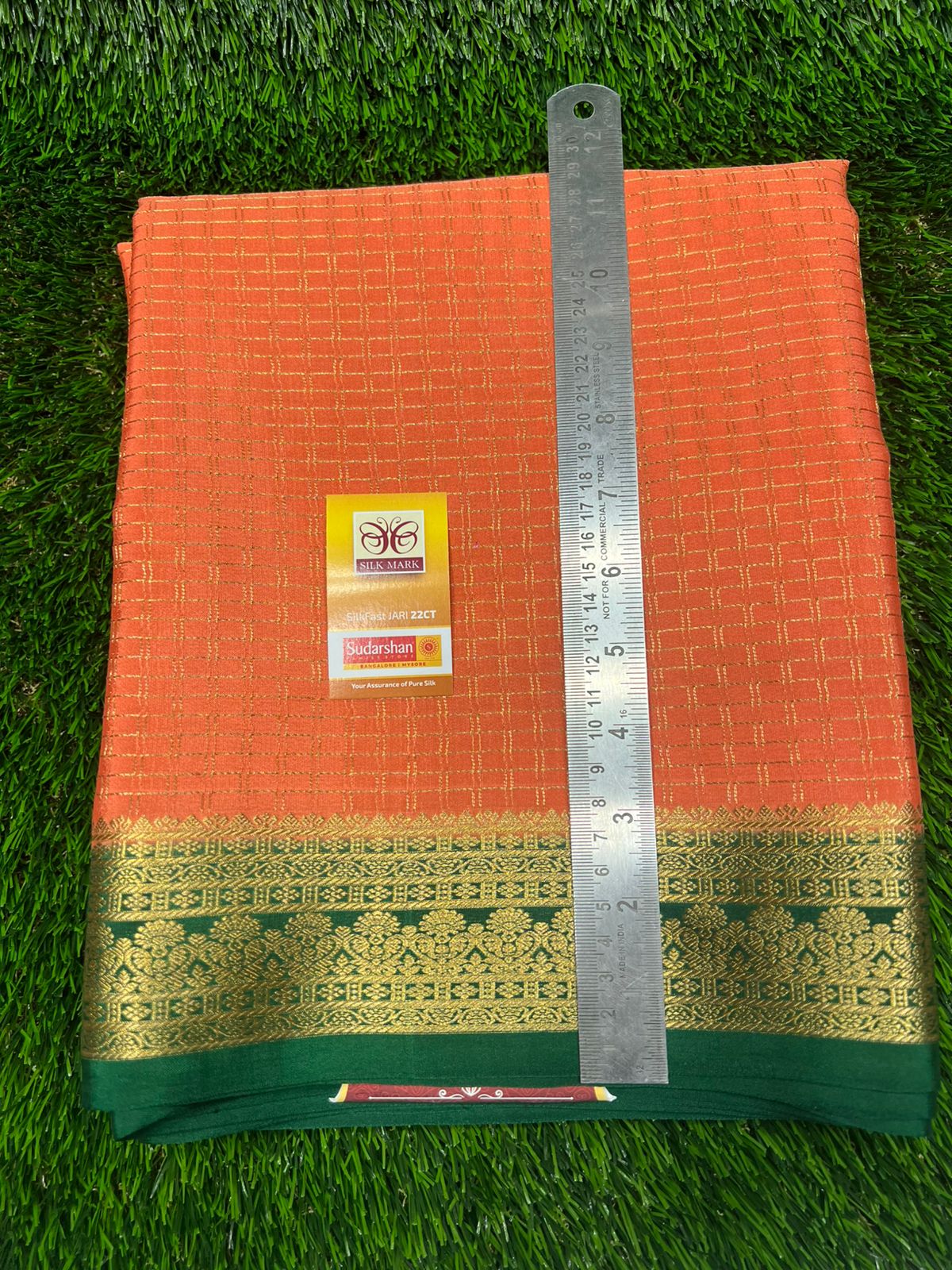Pure Mysore Silk Saree.