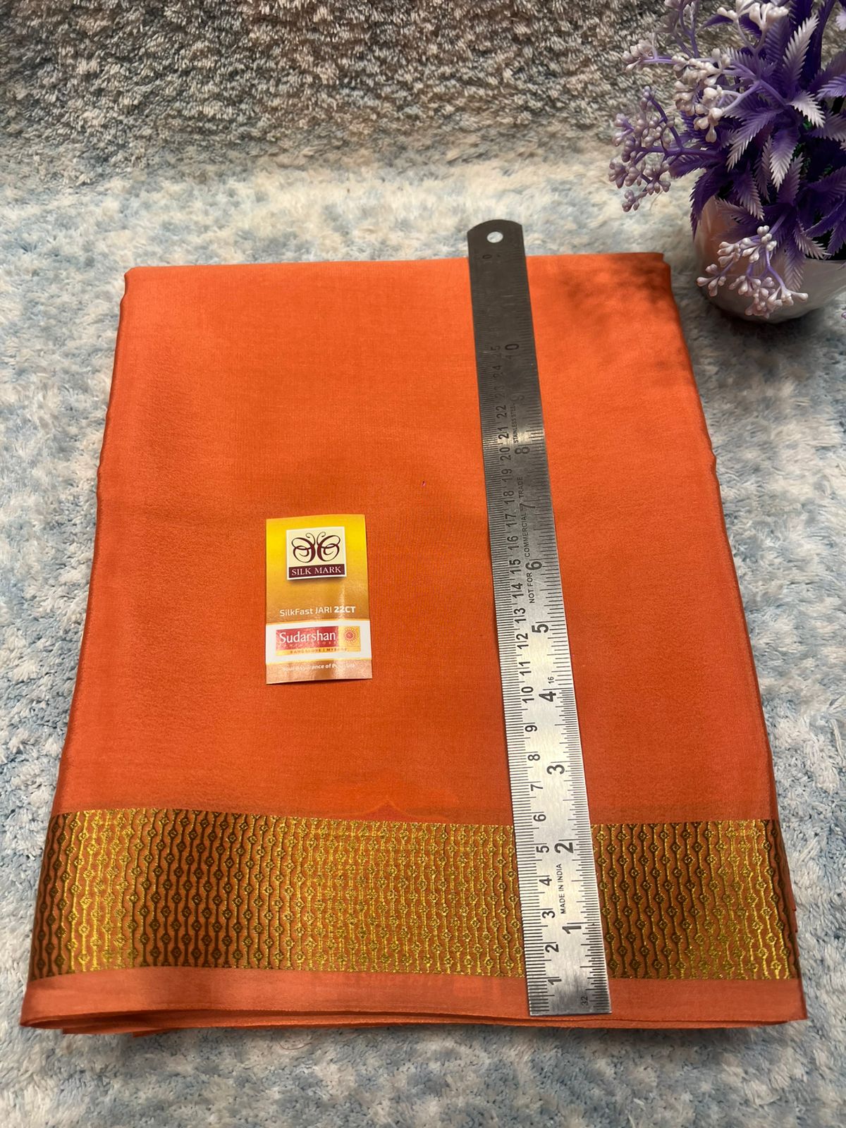 Pure Mysore Silk Saree.
