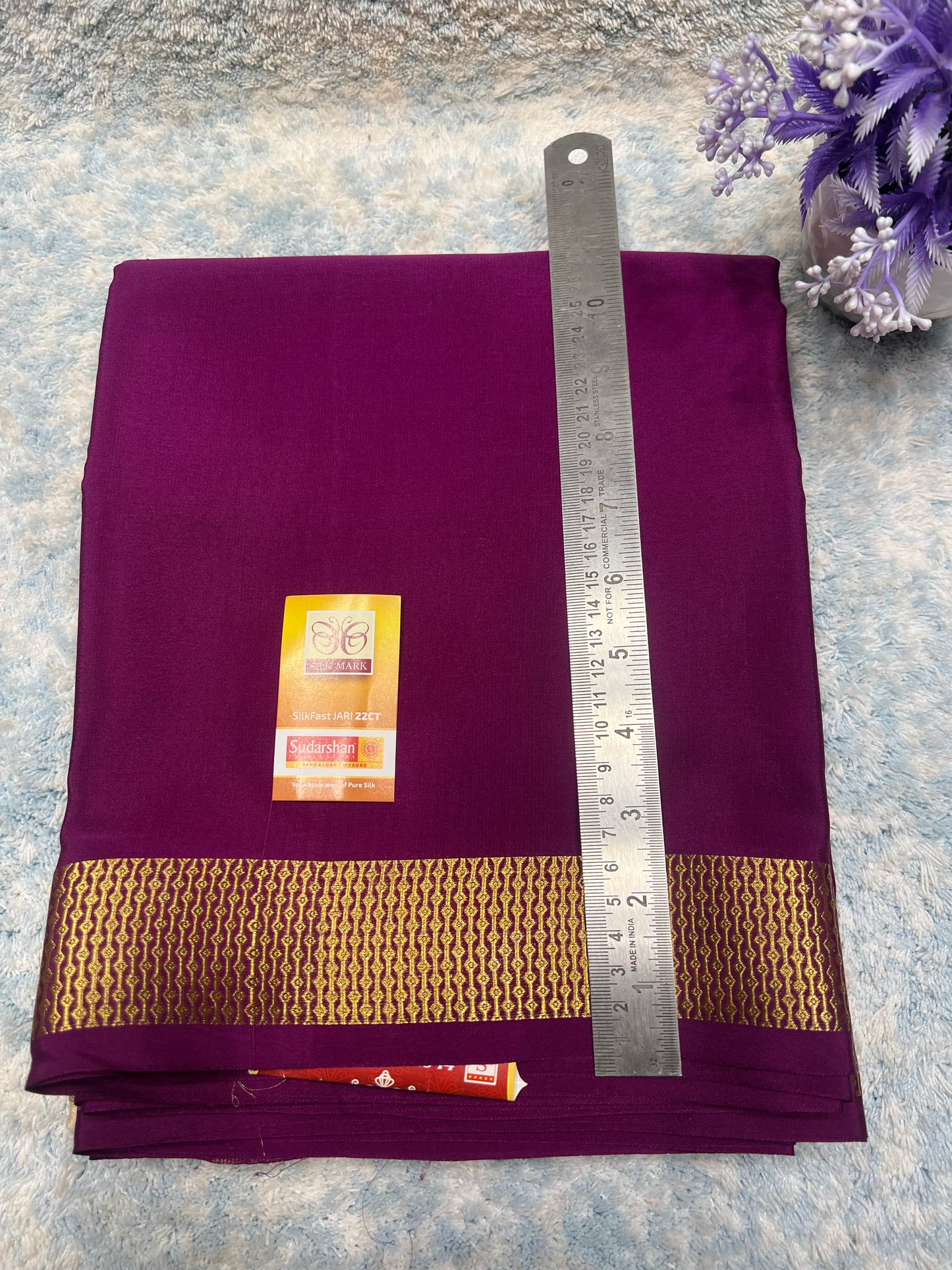 Pure Mysore Silk Saree.