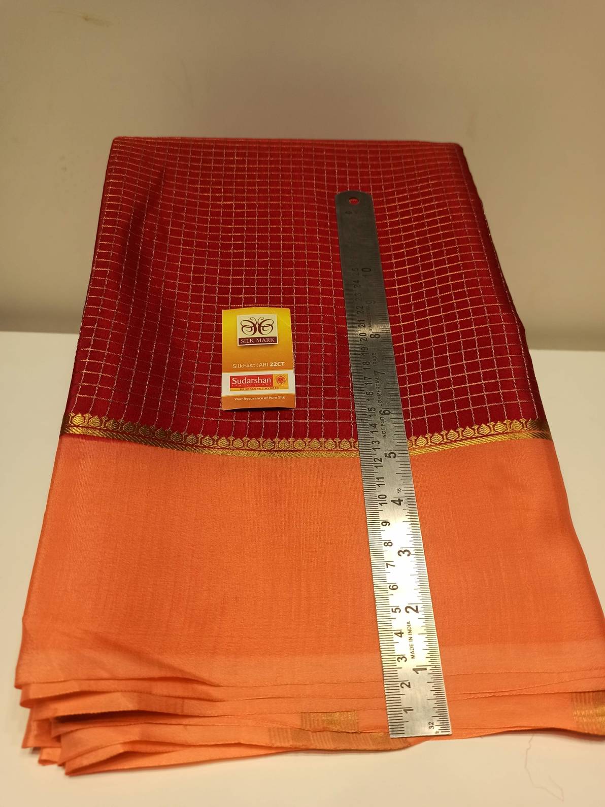 Pure Mysore Silk Saree.