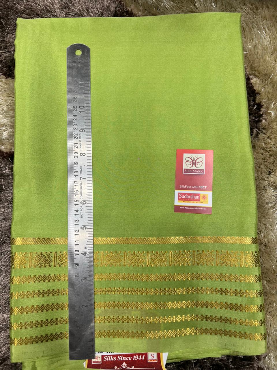Pure Mysore Silk Saree.