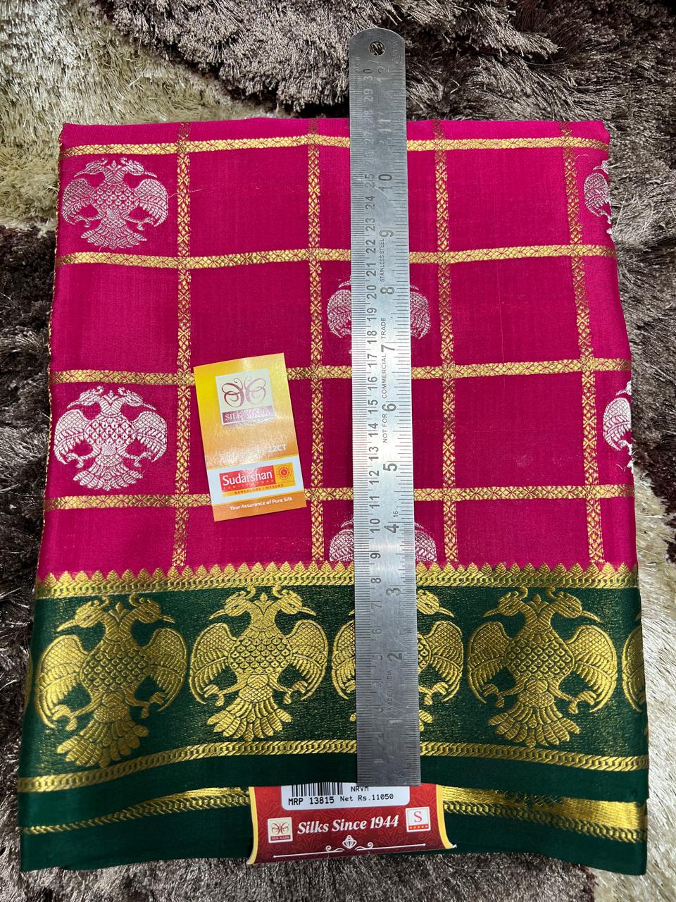 Pure Mysore Silk Saree.