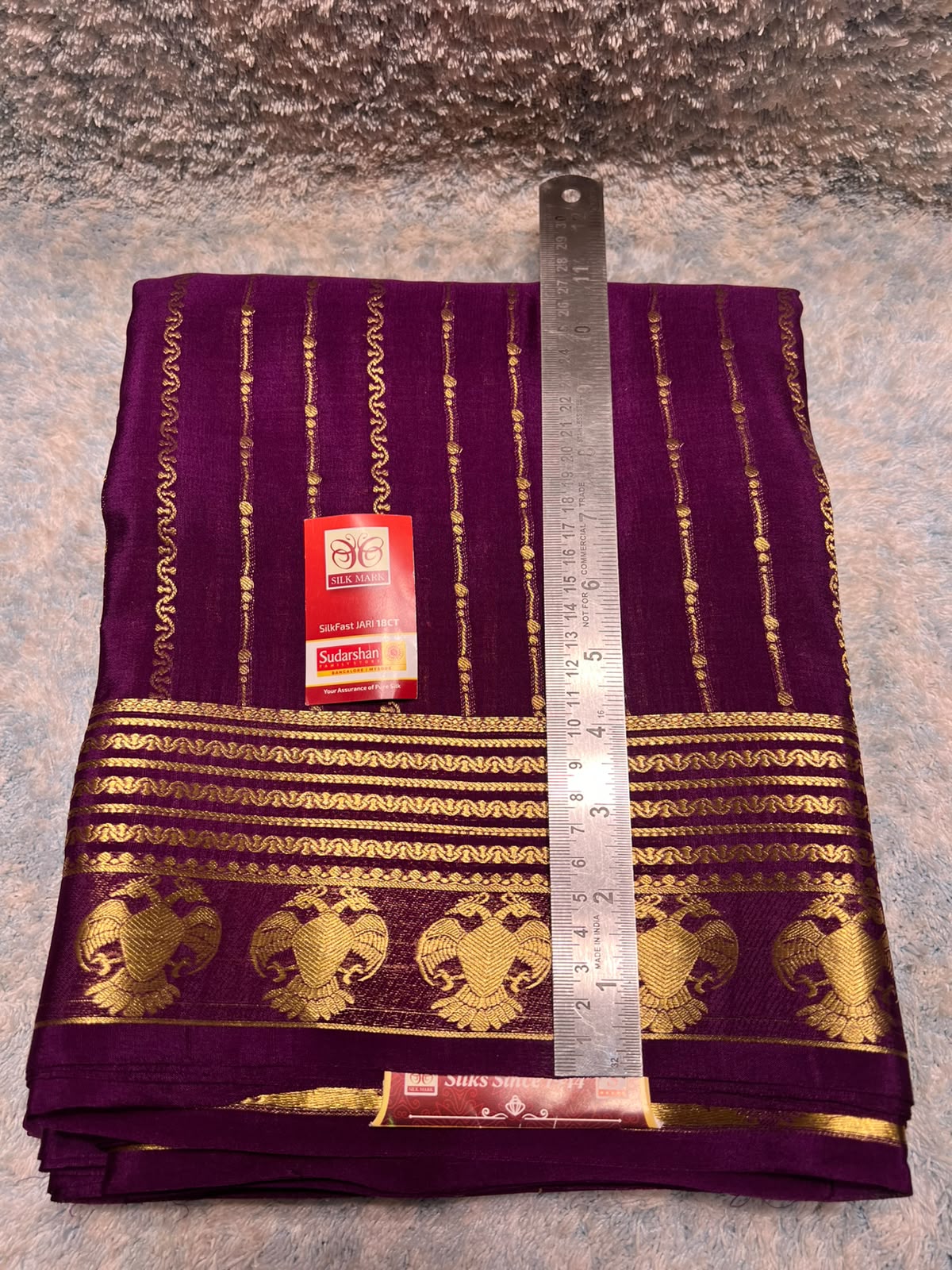 Pure Mysore Silk Saree.