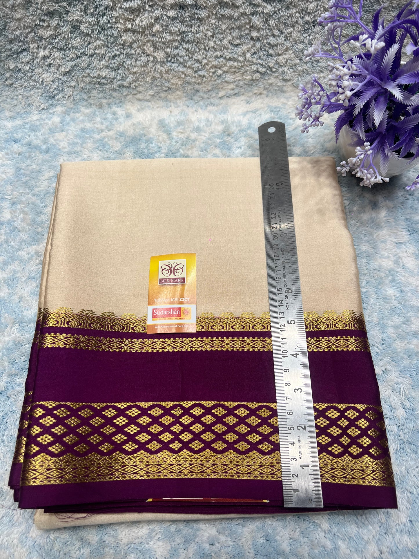 Pure Mysore Silk Saree.
