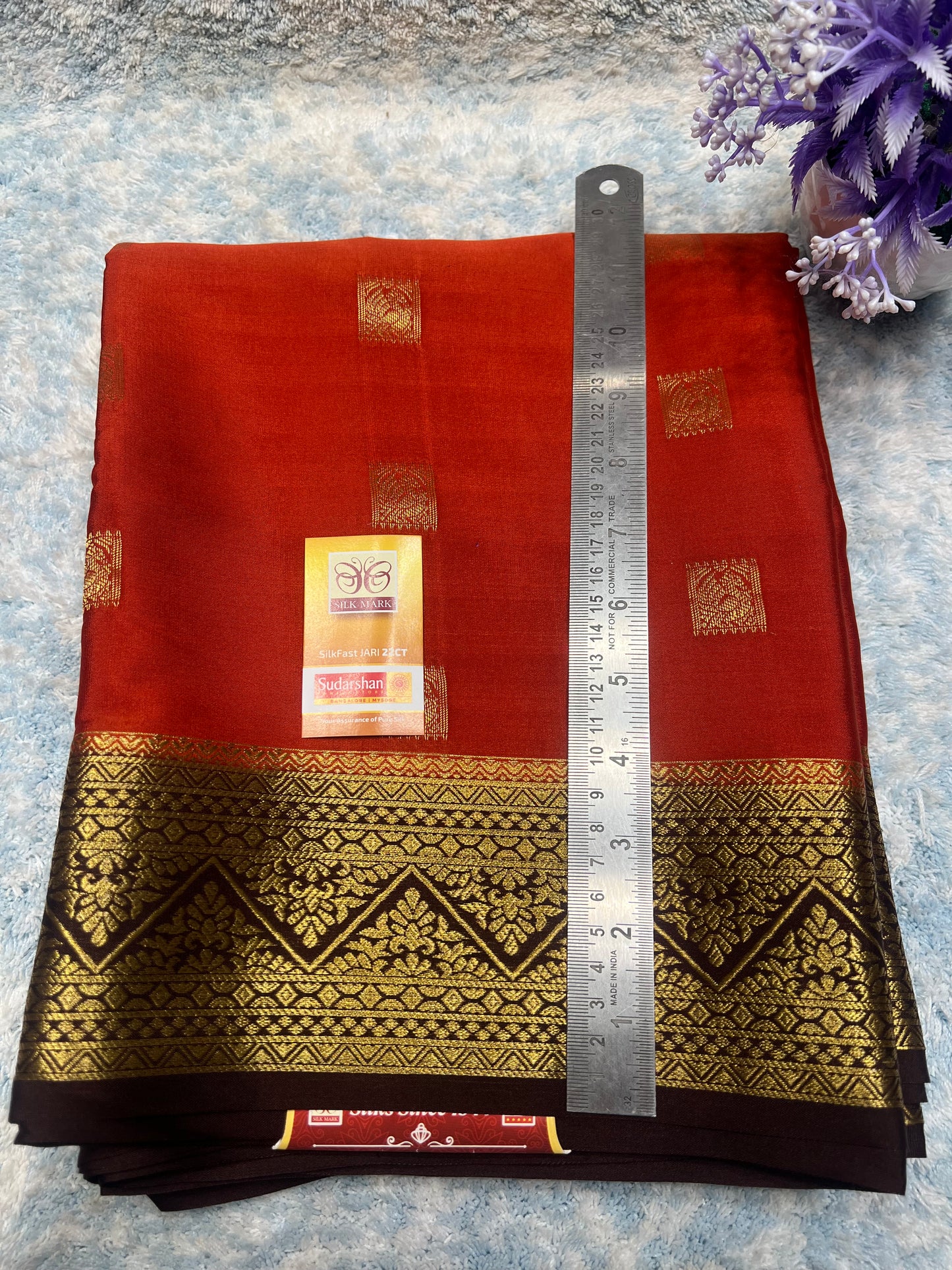 Pure Mysore Silk Saree.