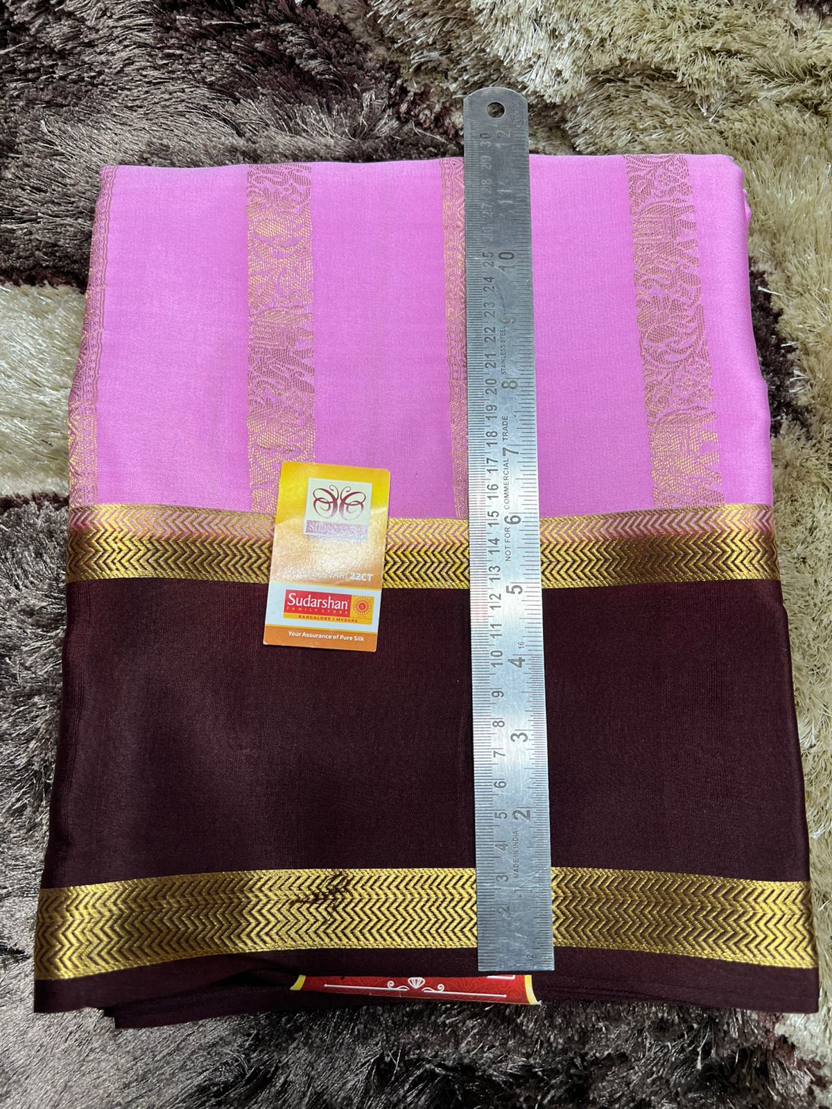 Pure Mysore Silk Saree.