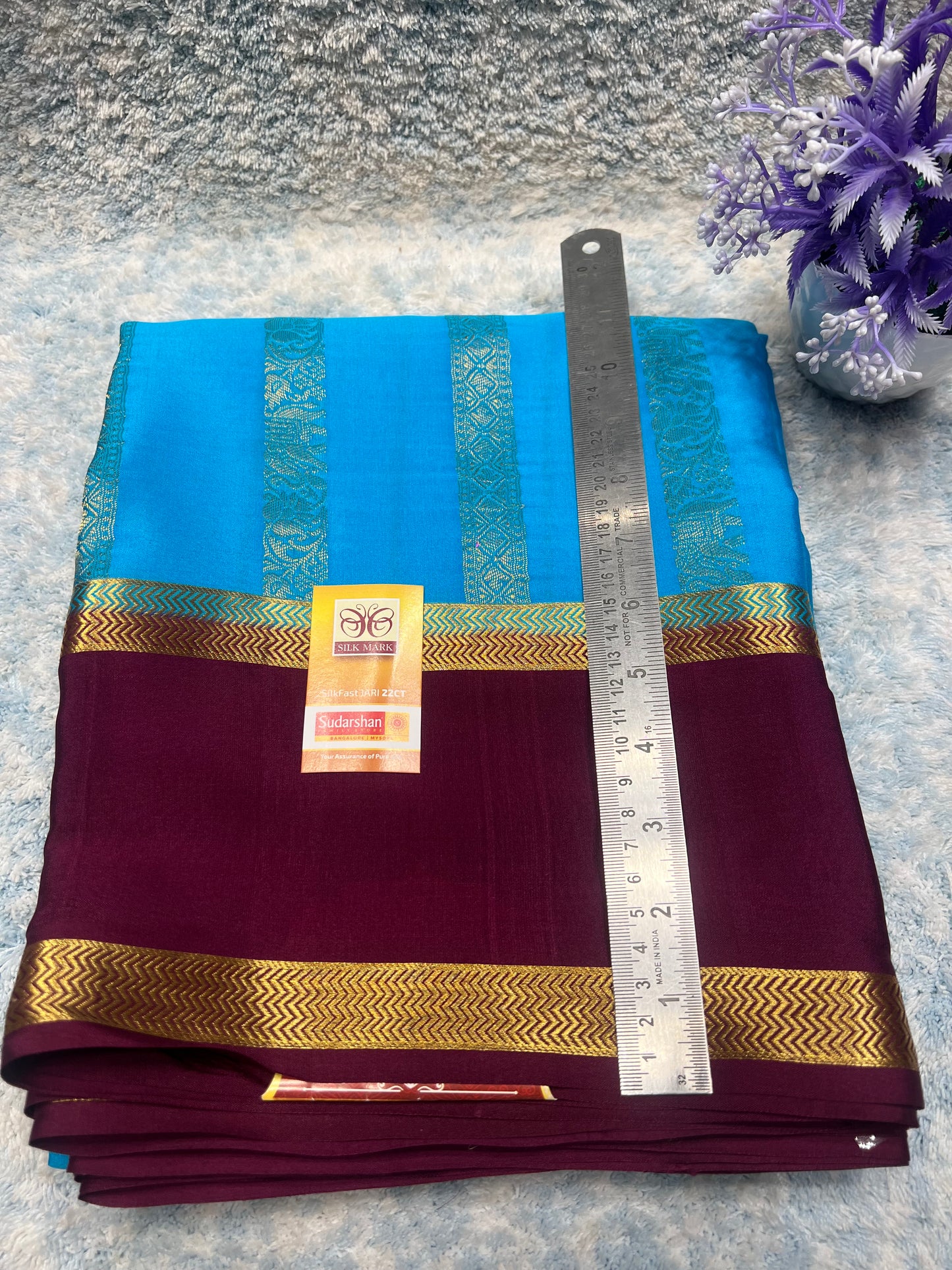 Pure Mysore Silk Saree.