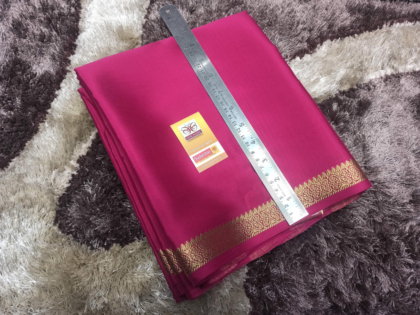 Pure Mysore Silk Saree.