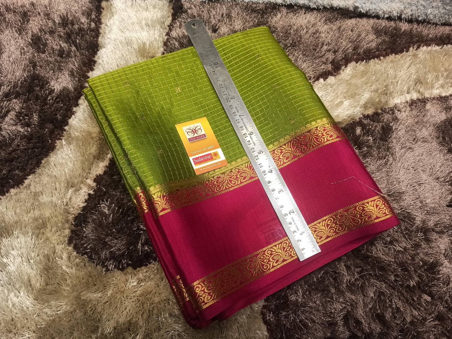 Pure Mysore Silk Saree.