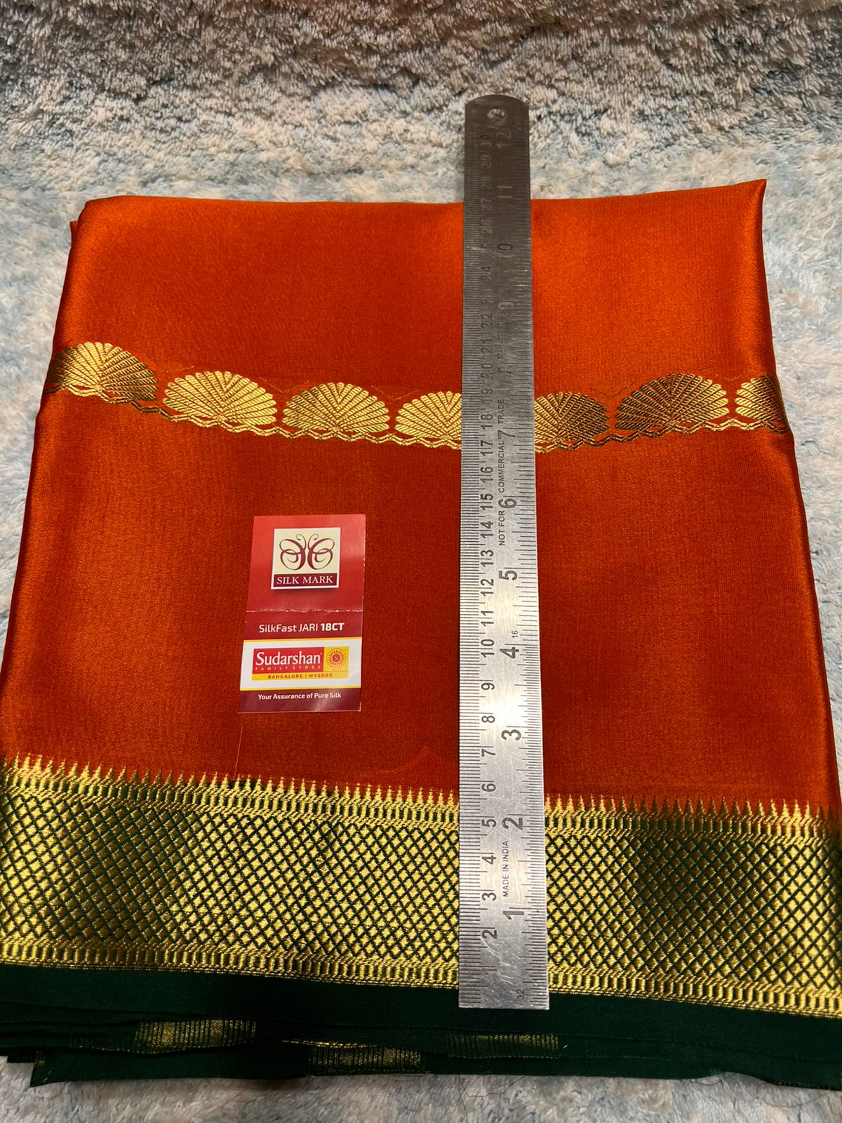 Pure Mysore Silk Saree.