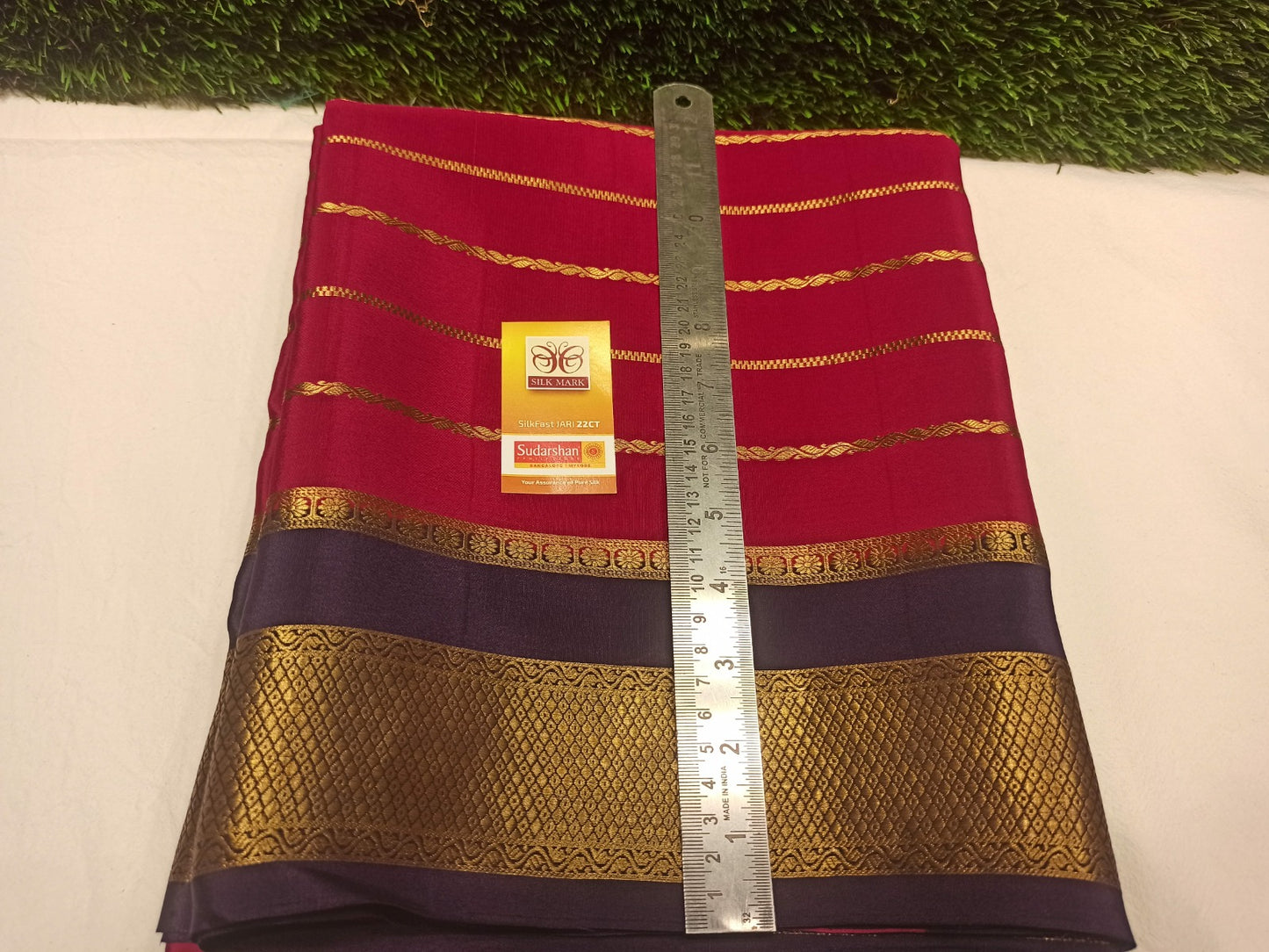 Pure Mysore Silk Saree.