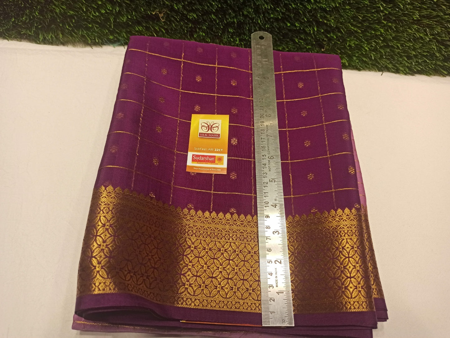 Pure Mysore Silk Saree.