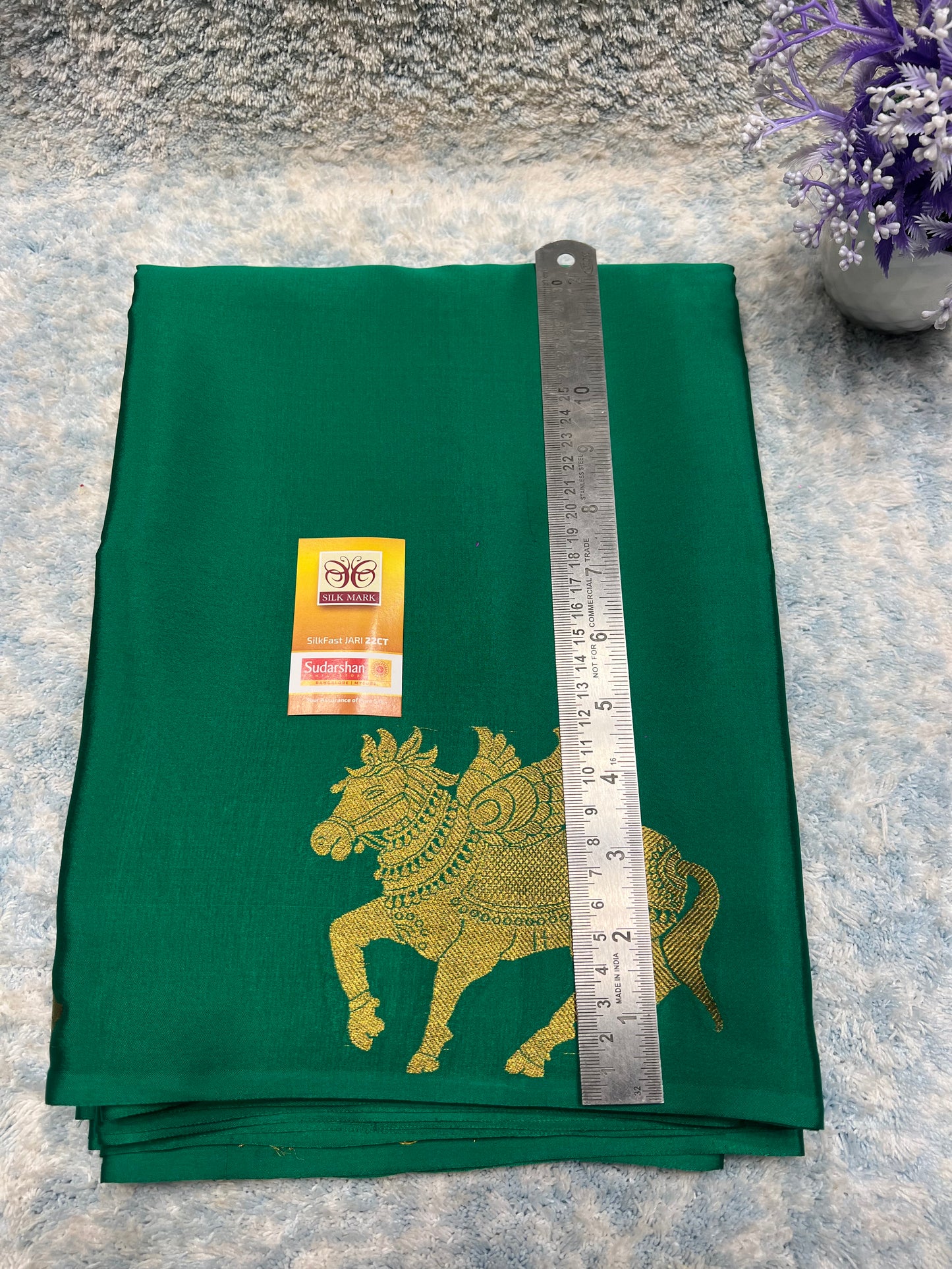 Pure Mysore Silk Saree.