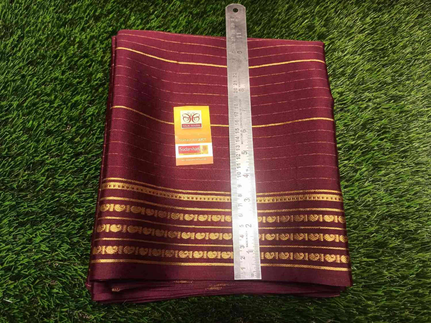 Pure Mysore Silk Saree.