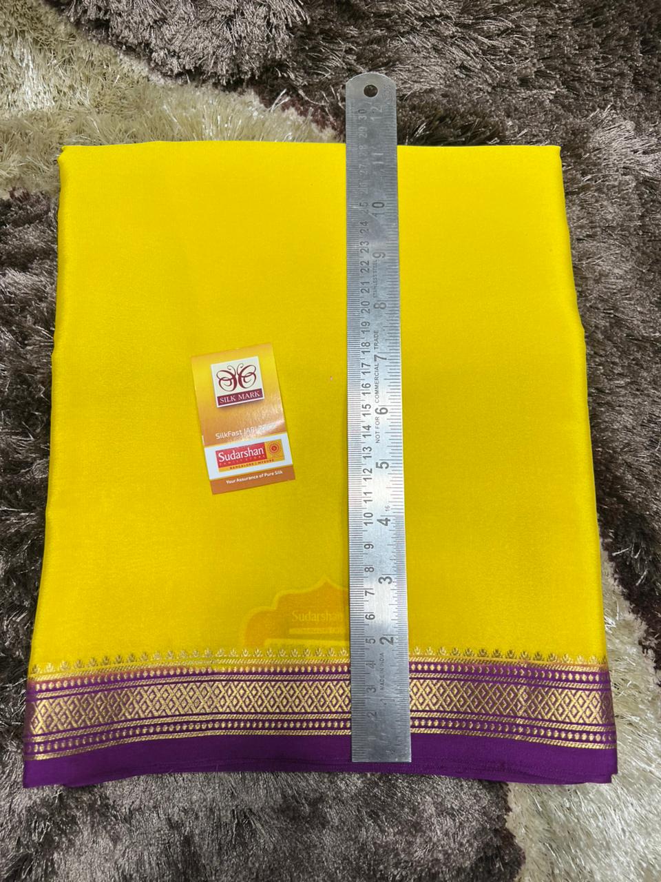 Pure Mysore Silk Saree.