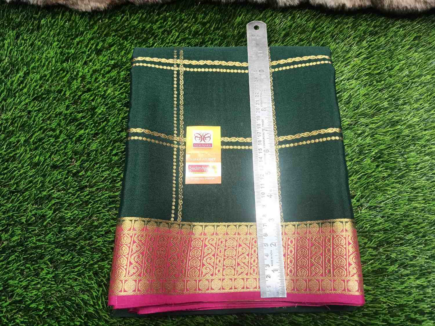 Pure Mysore Silk Saree.