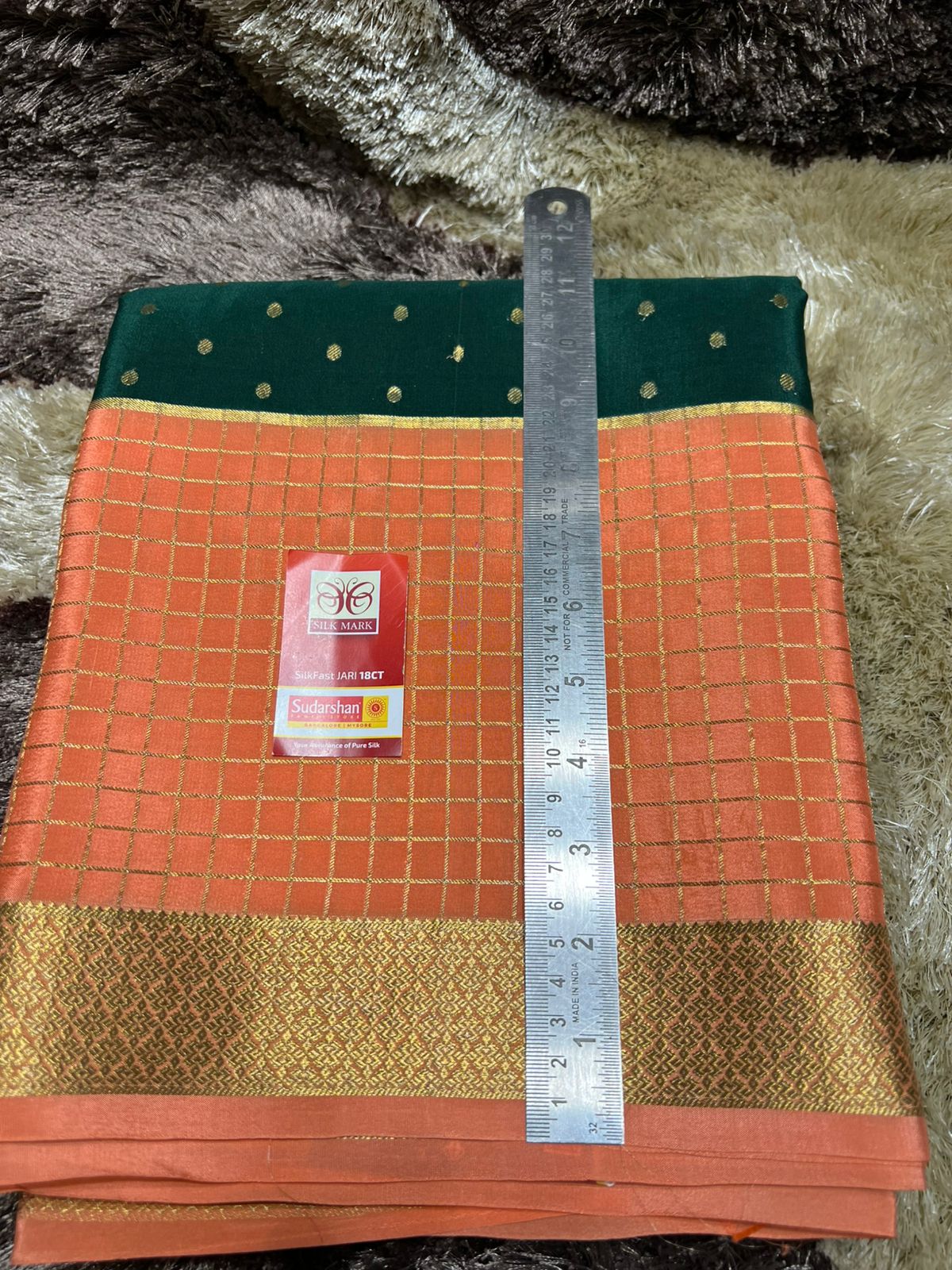Pure Mysore Silk Saree.