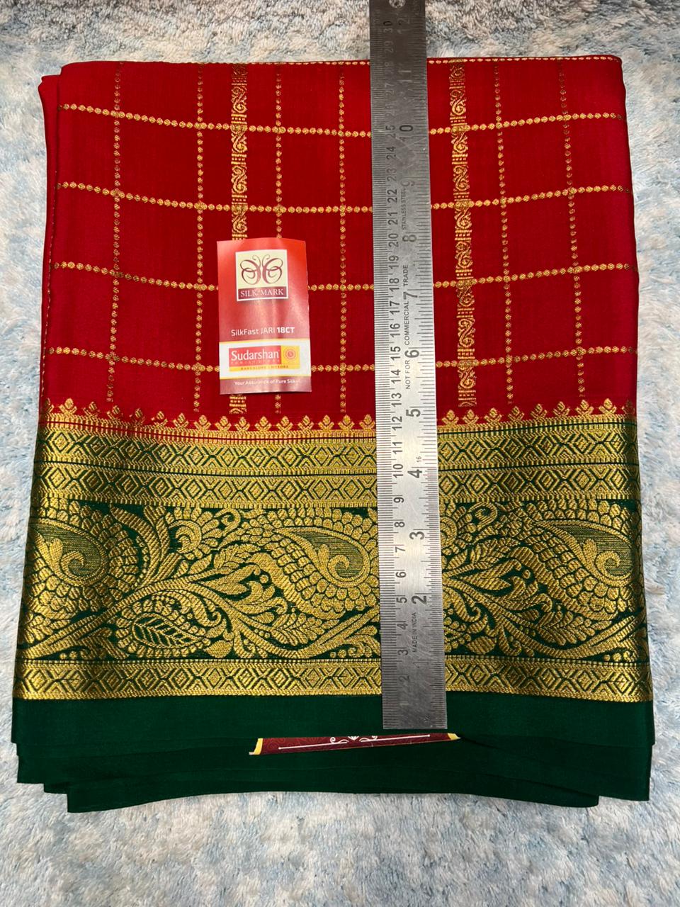 Pure Mysore Silk Saree.