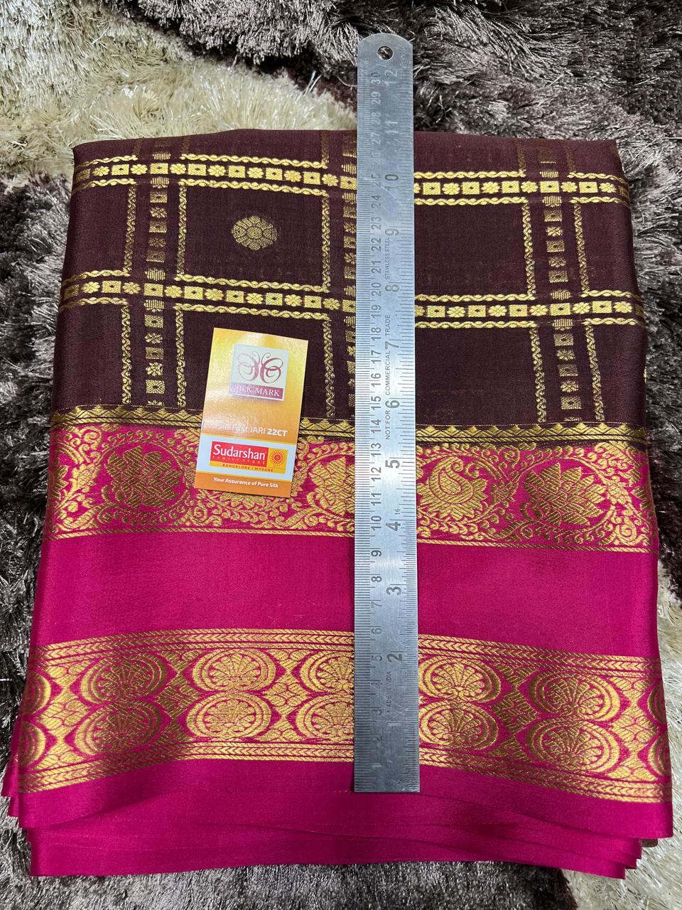 Pure Mysore Silk Saree.