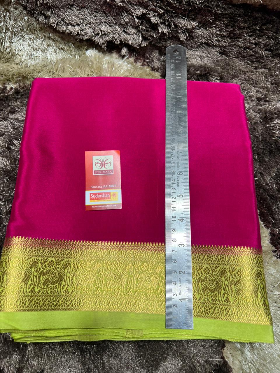 Pure Mysore Silk Saree.