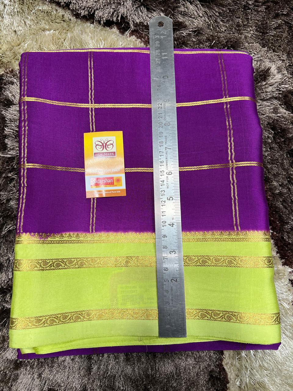 Pure Mysore Silk Saree.