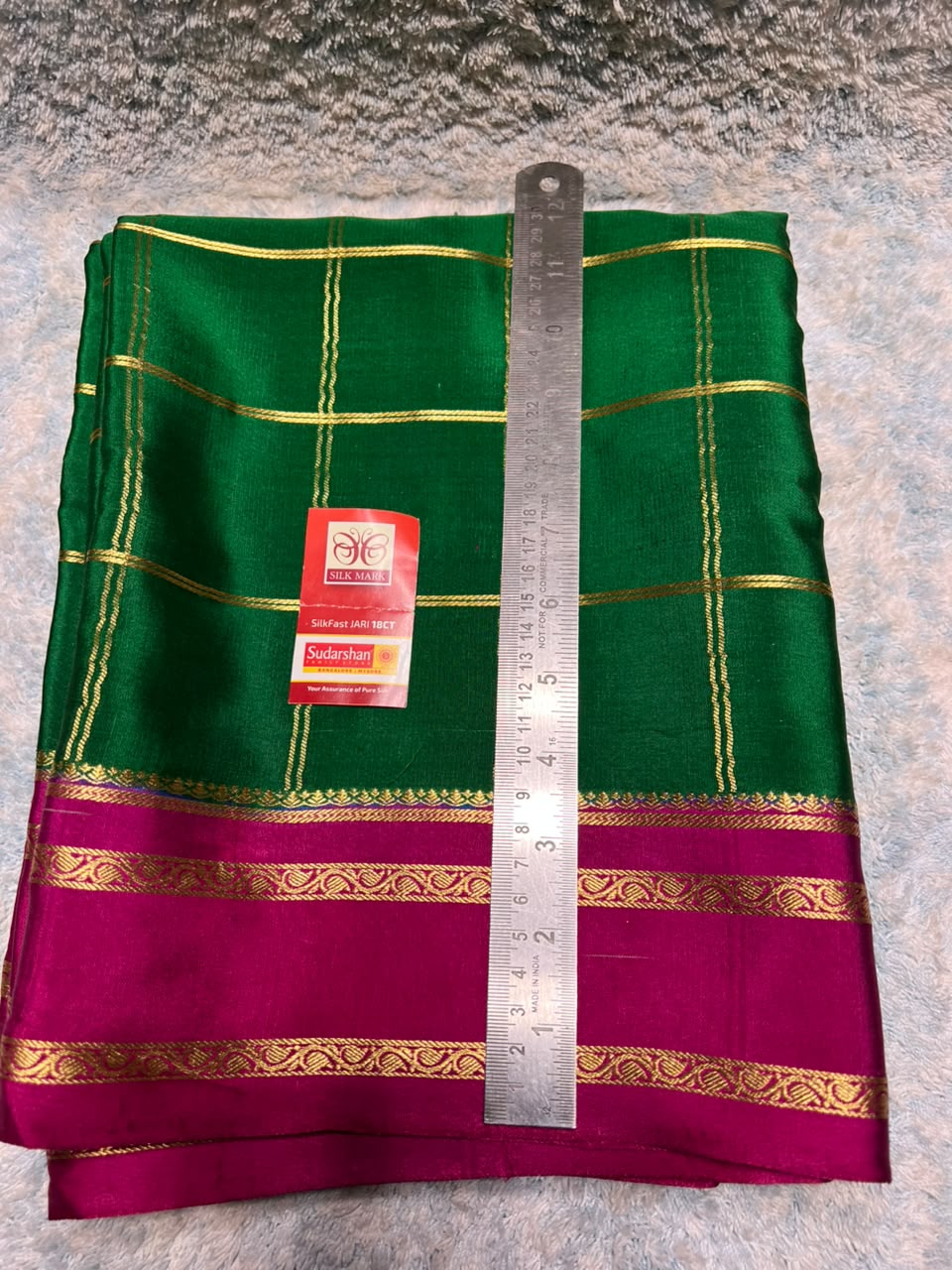 Pure Mysore Silk Saree.