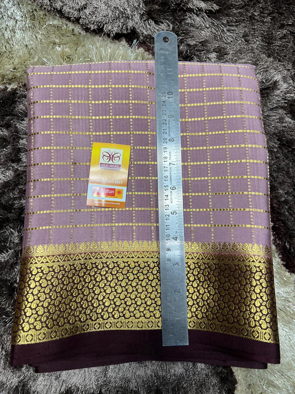 Pure Mysore Silk Saree.