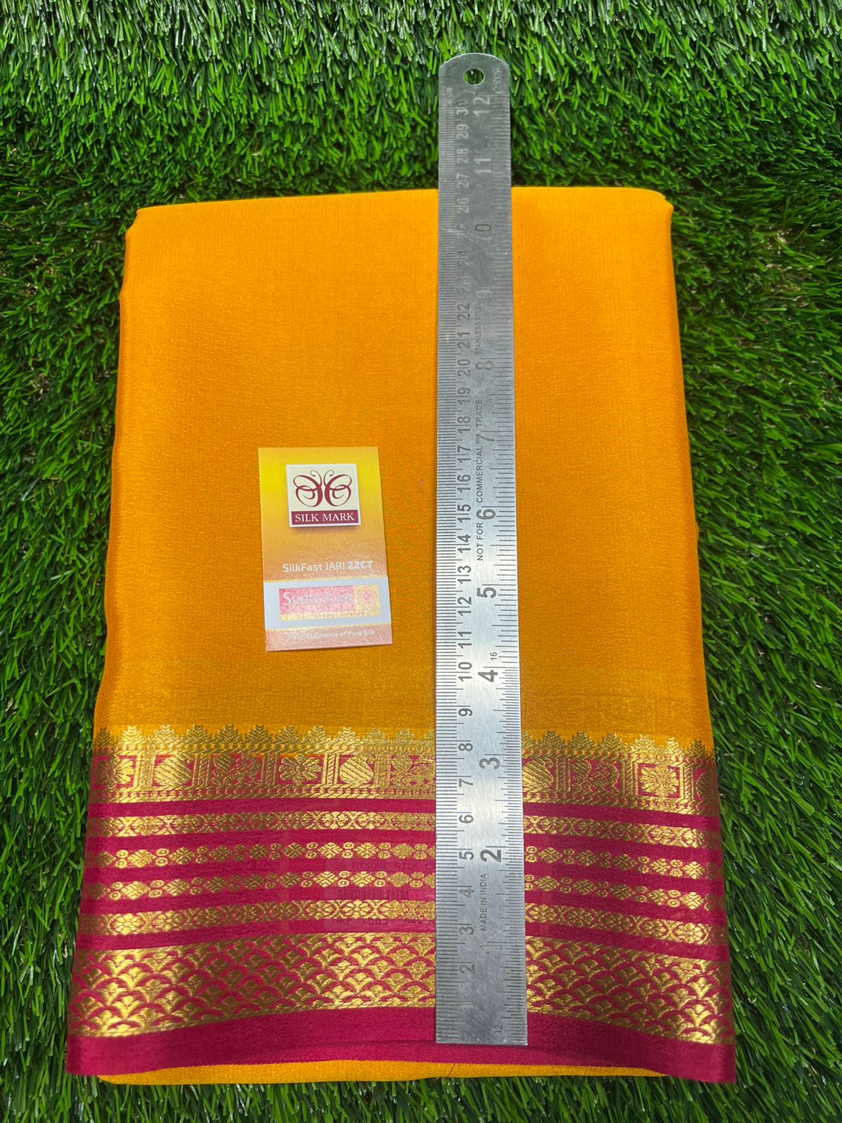 Pure Mysore Silk Saree ( 60Grams )