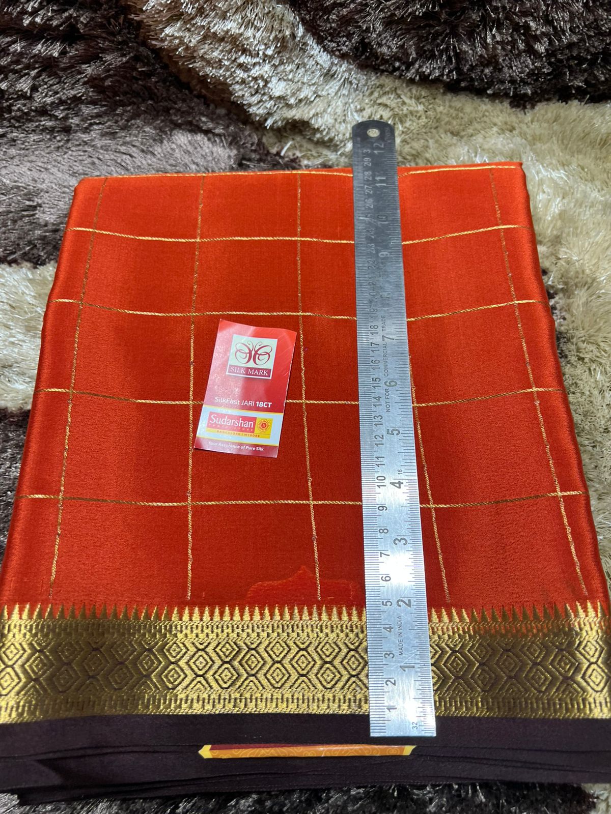 Pure Mysore Silk Saree.