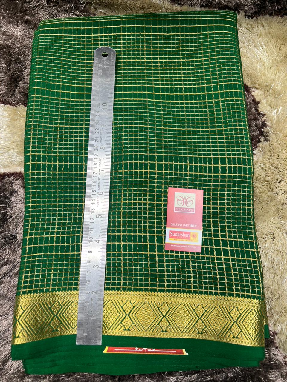 Pure Mysore Silk Saree.