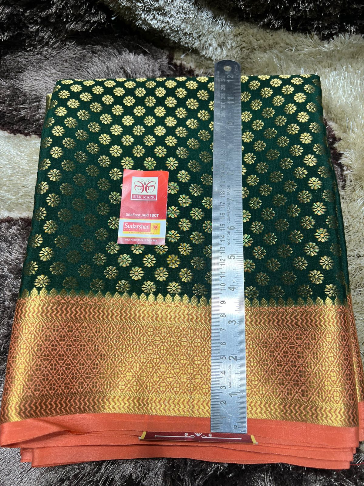 Pure Mysore Silk Saree.