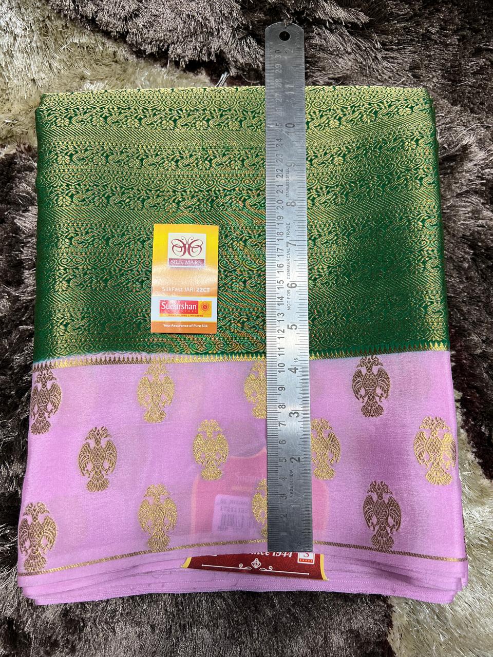Pure Mysore Silk Saree.