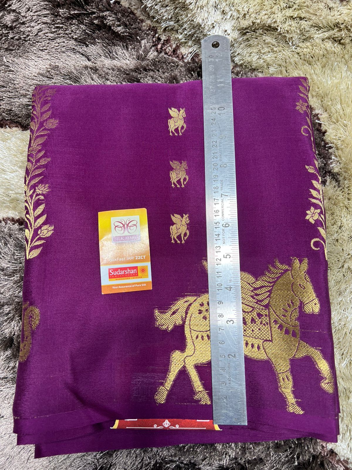 Pure Mysore Silk Saree.