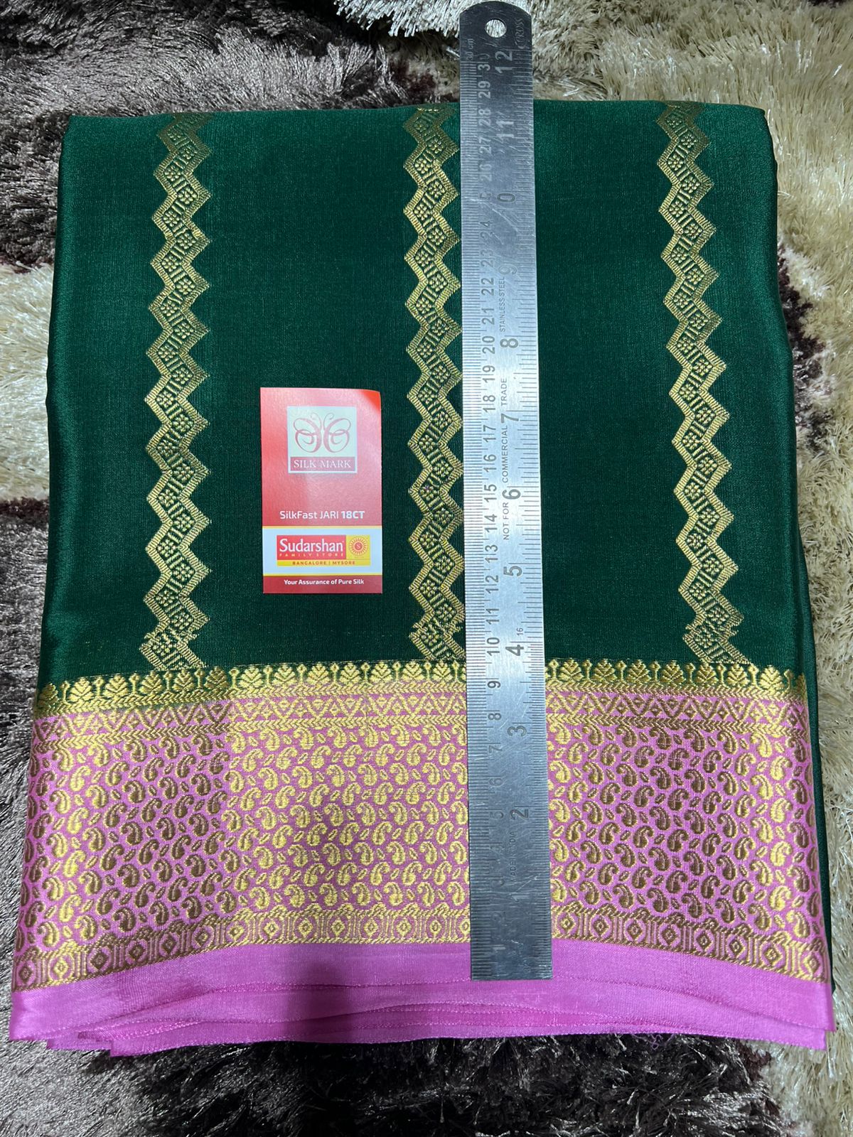 Pure Mysore Silk Saree.