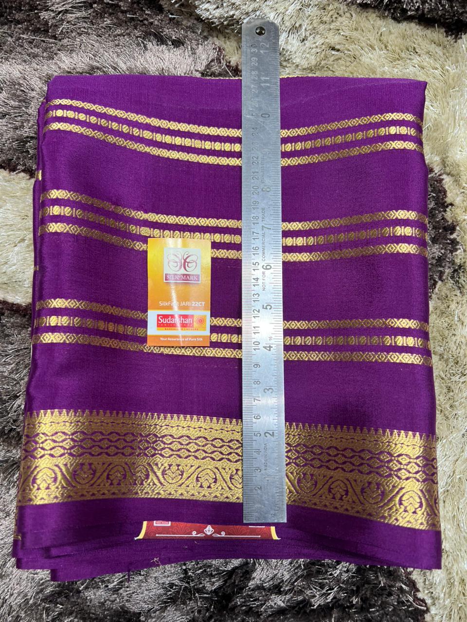 Pure Mysore Silk Saree.