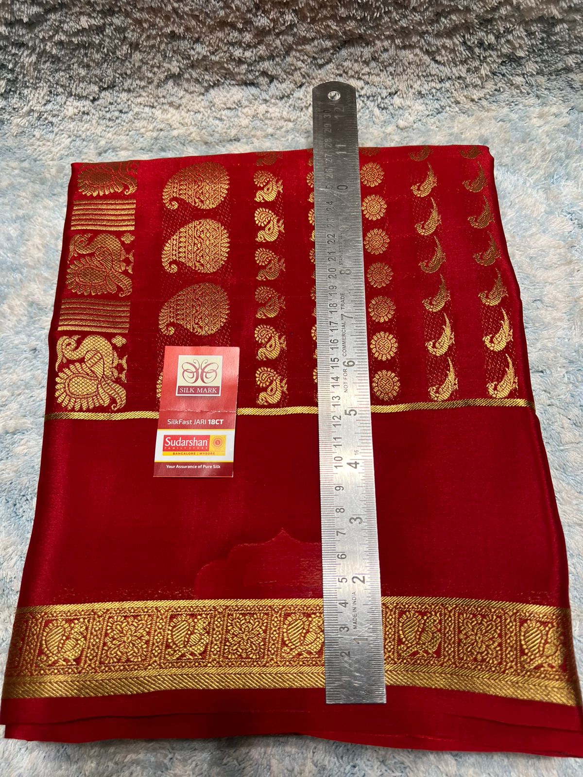 Pure Mysore Silk Saree.