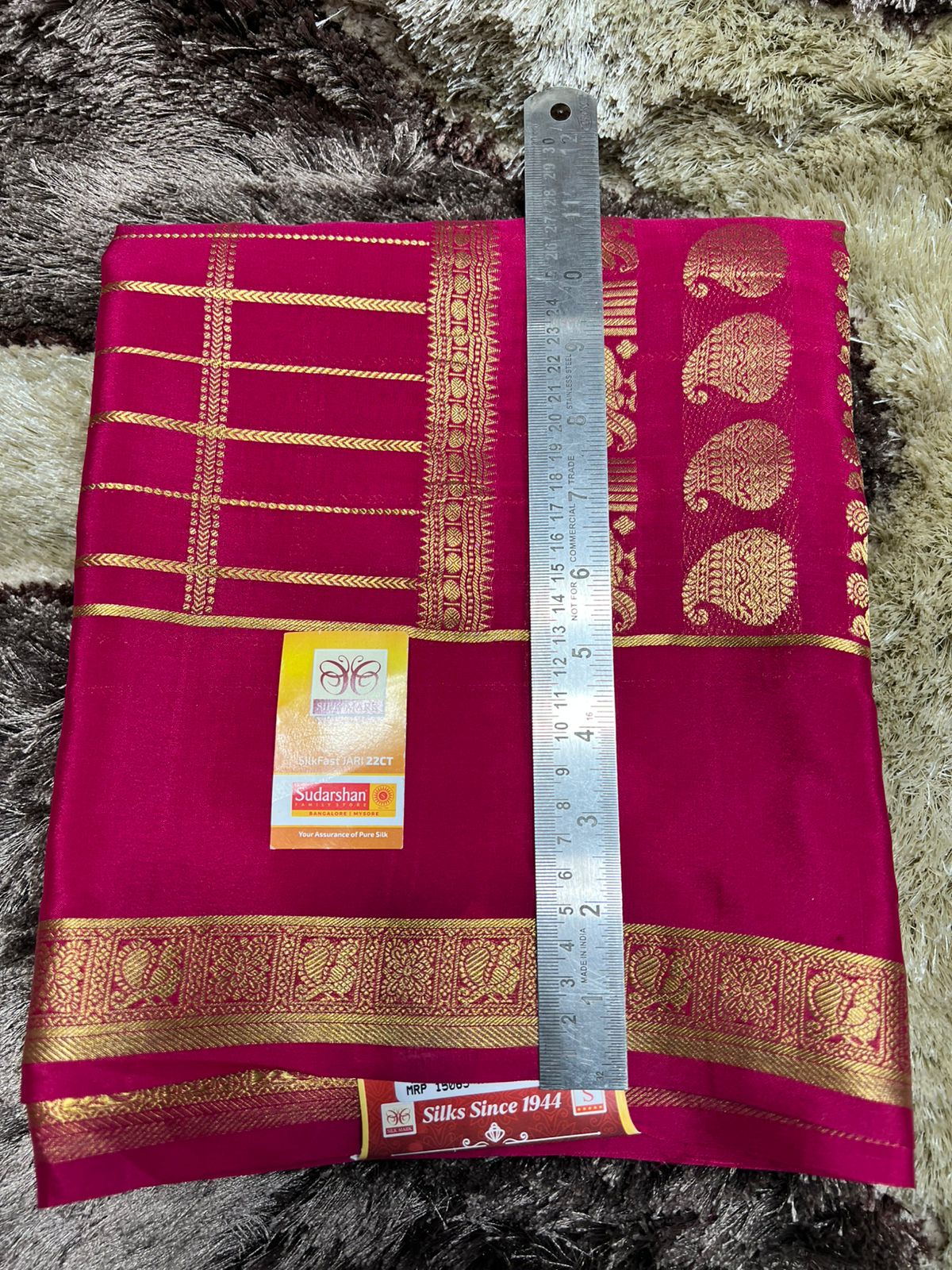 Pure Mysore Silk Saree.