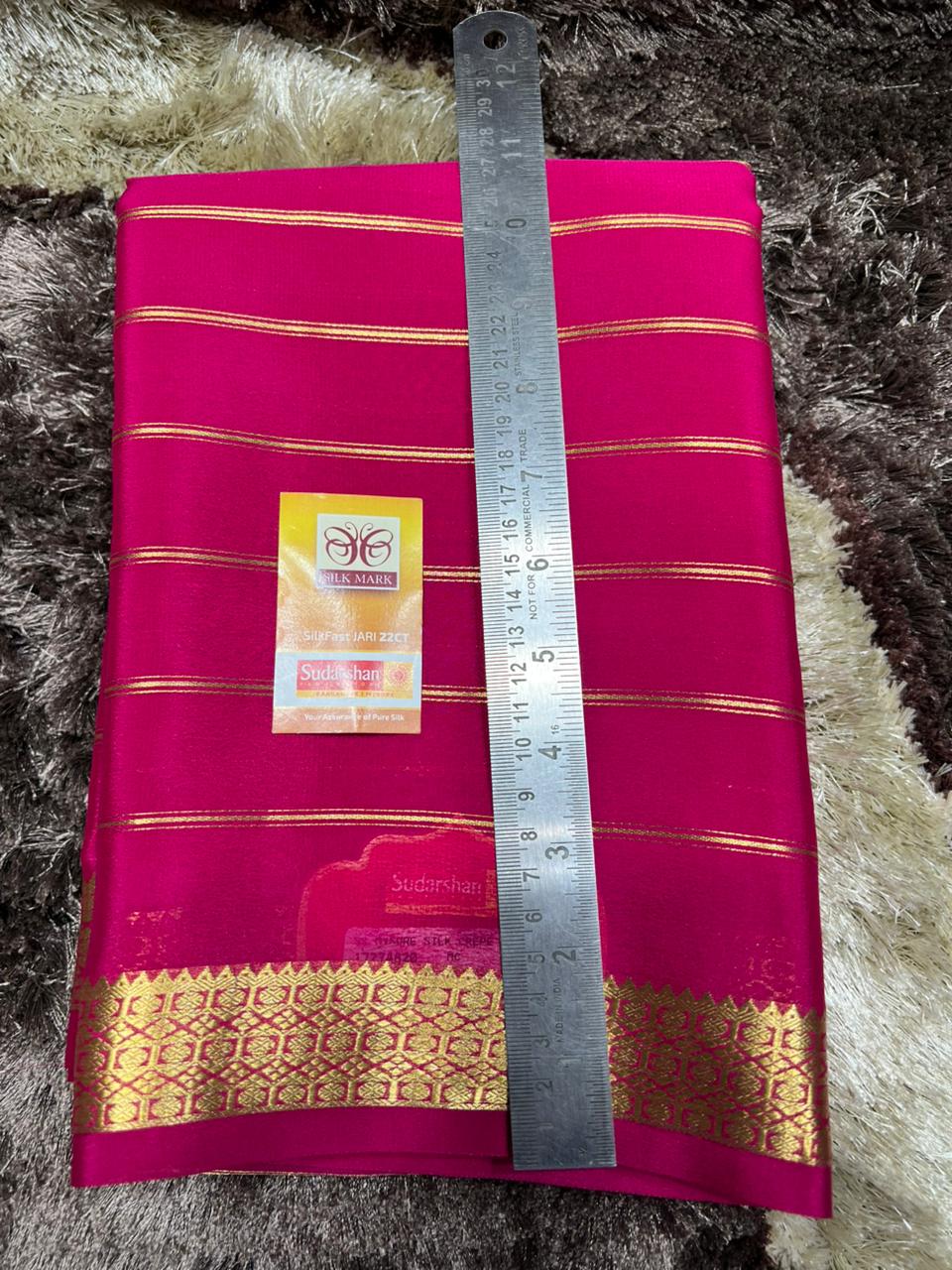 Pure Mysore Silk Saree ( 60Grams )