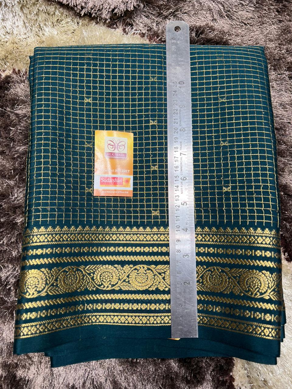 Pure Mysore Silk Saree.