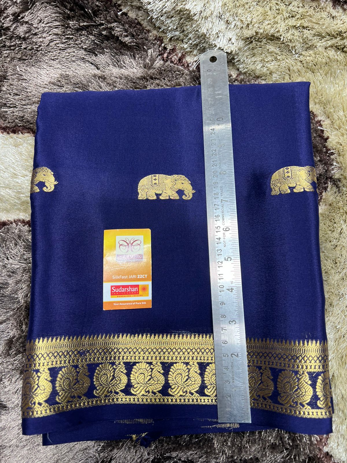 Pure Mysore Silk Saree.