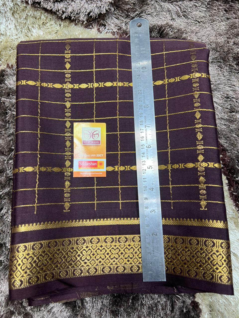 Pure Mysore Silk Saree.