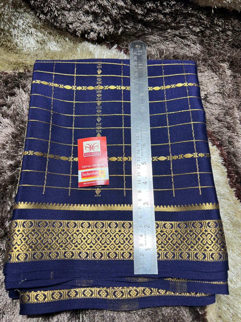 Pure Mysore Silk Saree.