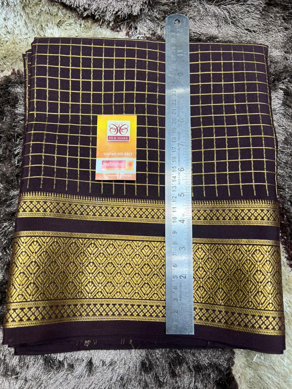 Pure Mysore Silk Saree.