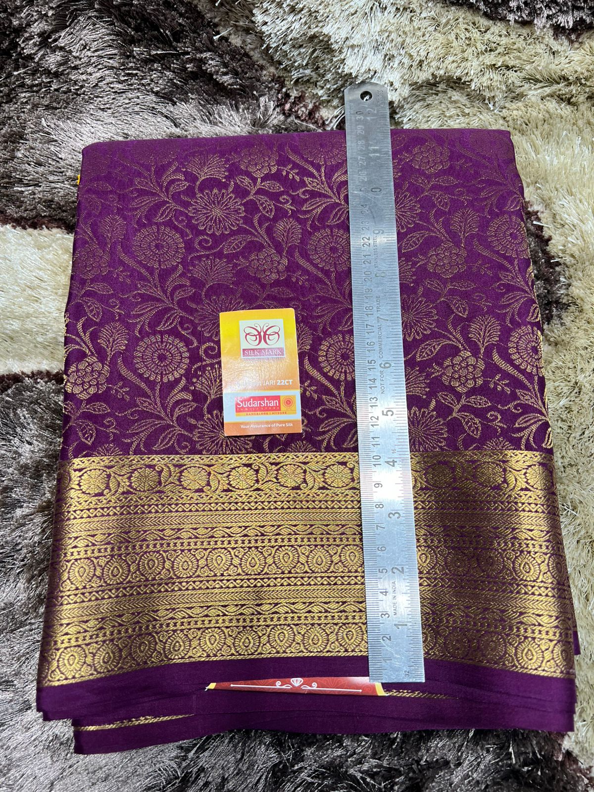 Pure Mysore Silk Saree.