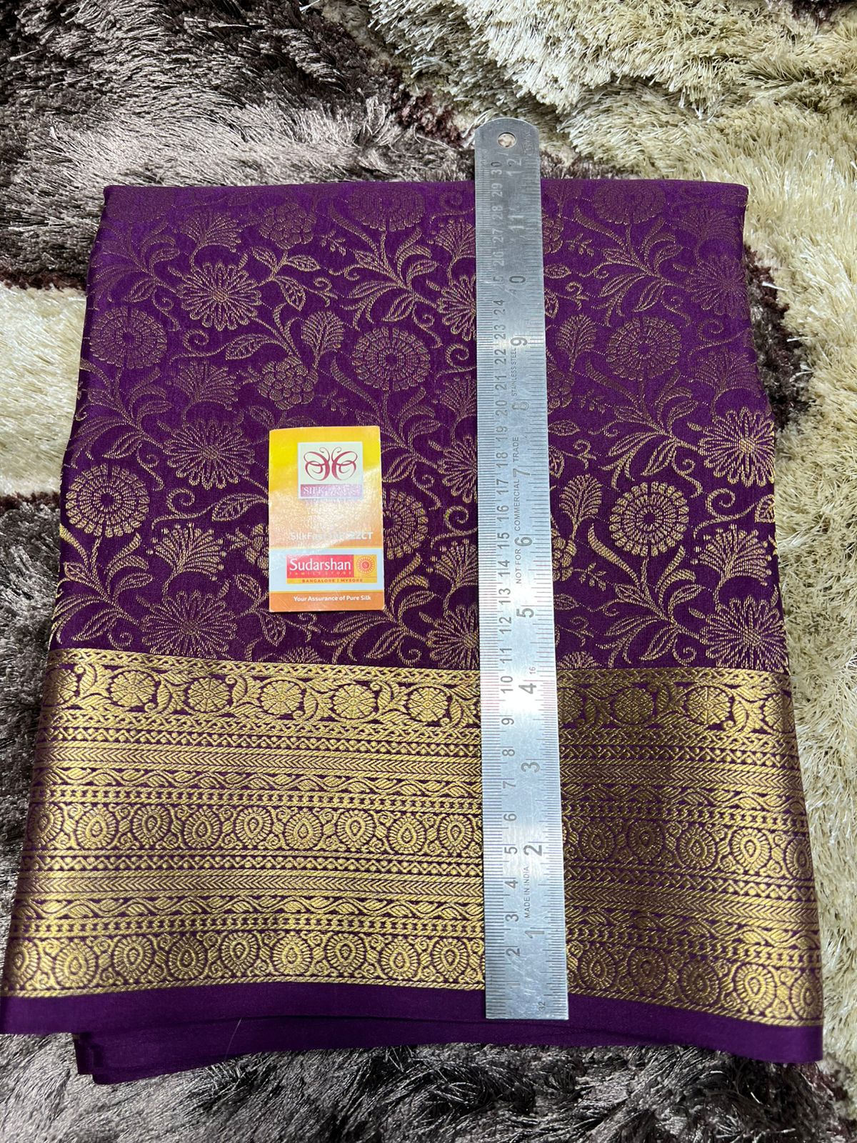 Pure Mysore Silk Saree.